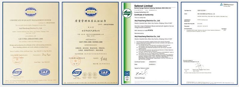 product-800-293 Metal Enclosures with Hinged Door Certificate