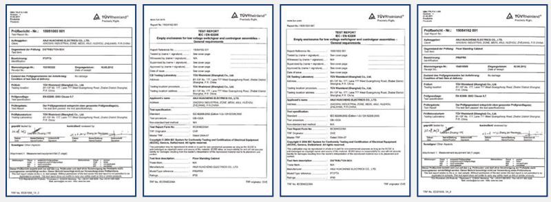 product-800-293 Metal Enclosures Certificate